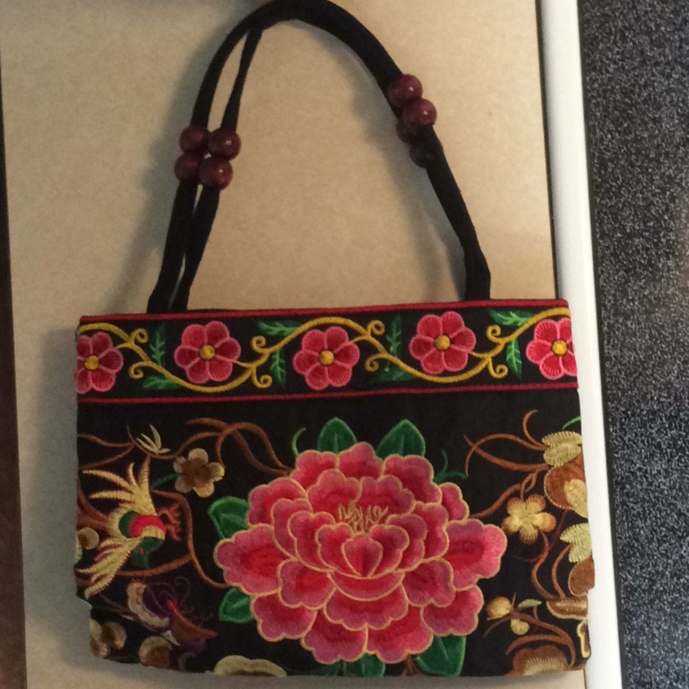 Black Rose Purse